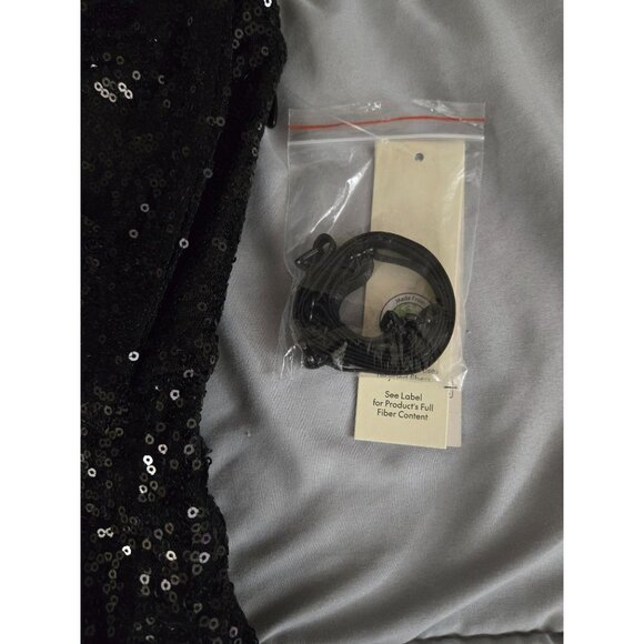 No Boundaries Juniors XXS (00) Mini Dress – Oversized Bow – Sequin Party Dress - Picture 8 of 8